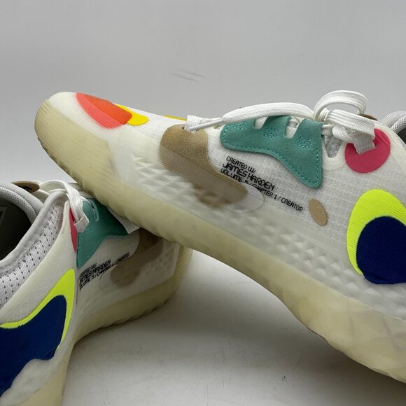 Adidas James Harden Vol 5 Futurenatural Creator Boost Multicolor Mens Size 12.5 - Picture 6 of 9